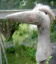 Statue of a storch